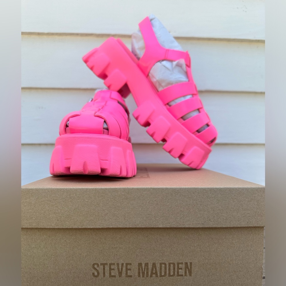 STEVE MADDEN Echo Womens Platform Sandals